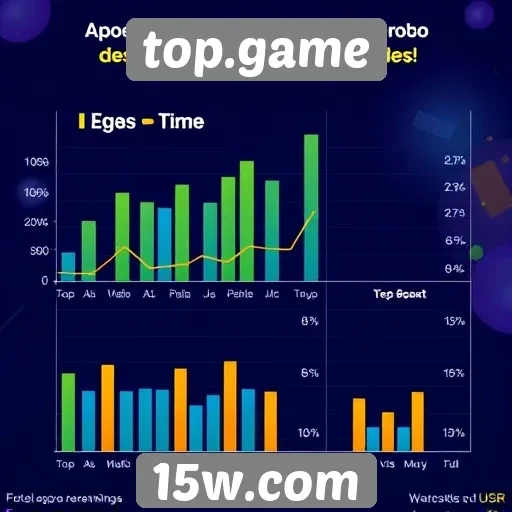 Estatísticas de usuários ativos no top.game