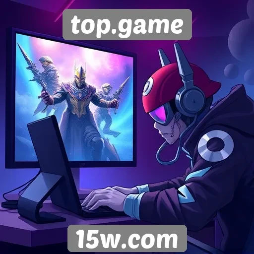 Desempenho de jogos online na plataforma top.game